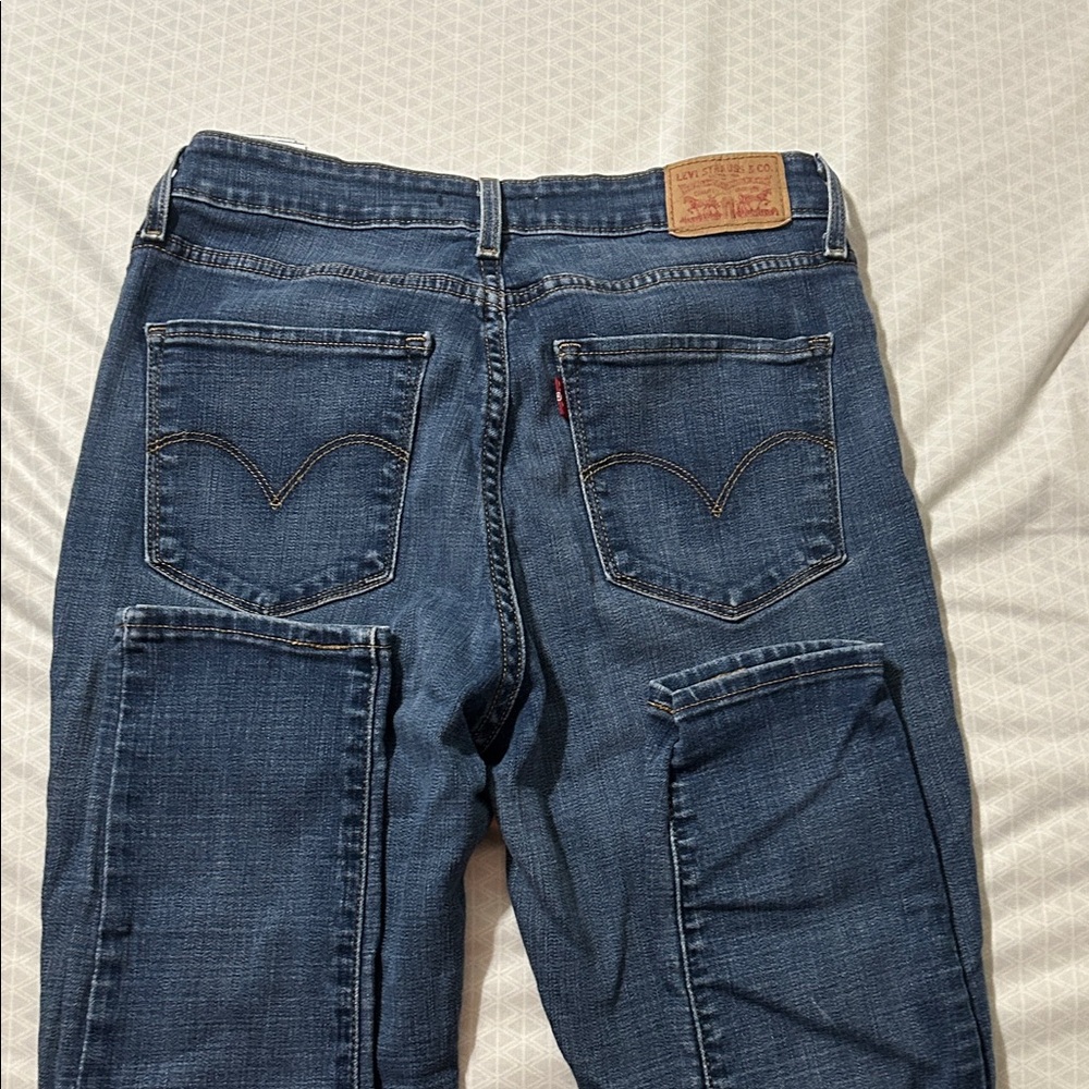 Levi's 721 High Rise Skinny Denim Jeans